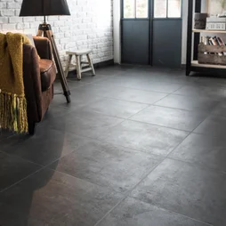 Lot De 3 Plinthes Alma Anthracite, L.8 X L.45 Cm X Ep. 9Mm