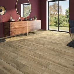 Carrelage sol / mur effet bois miel Realta l.20 x L.120 cm 