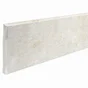 Lot De 2 Plinthes, Beige Blanc Monastere L.8 Cm X L.50 Cm