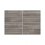 Carrelage sol extérieur effet bois taupe Apero l.20 x L.60.4 cm 