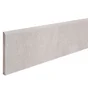 Lot De 4 Plinthes, Gris Ruban, H.8 X L.0.45 M X Ep.8 Mm