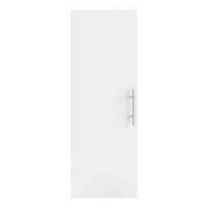 Porte coulissante ESSENTIEL Lali, blanc, H.204 X L.83 cm