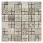 Mosaïque Sol Et Mur Cottage Gris 30 X 30 Cm Artens