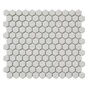 Mosaïque mur hexagon ARTENS blanc 30 X 26 cm