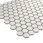 Mosaïque mur hexagon ARTENS blanc 30 X 26 cm