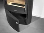 Poêle à bûche Agero w+, JUSTUS, 7 kw noir / gris