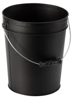 Seau à cendres Spodite, DIXNEUF, noir diam.28 x H.38 cm