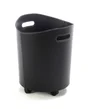 Réservoir à granulés DIXNEUF Omega, L.45 X H.50 Cm, noir