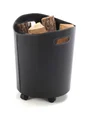 Réservoir à granulés DIXNEUF Omega, L.45 X H.50 Cm, noir