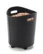 Réservoir à granulés DIXNEUF Omega, L.45 X H.50 Cm, noir