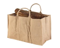 Sac à bûches Naturel, DIXNEUF, L.28 x H.41 cm