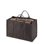 Sac à bûches gris DIXNEUF Natureo l.63 x H.41 cm