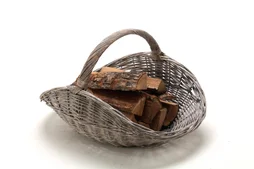 Panier à bûches Navigo, DIXNEUF, L.64 x H.37 cm gris