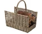 Panier à bûches Noveo, DIXNEUF, l.53 x H.57 cm gris
