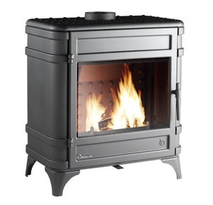 Poêle à bois Siam, INVICTA, 12 Kw anthracite