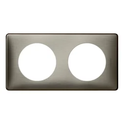 Plaque Double Céliane, Legrand Tungstène