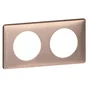 Plaque Double Céliane, Legrand Copper