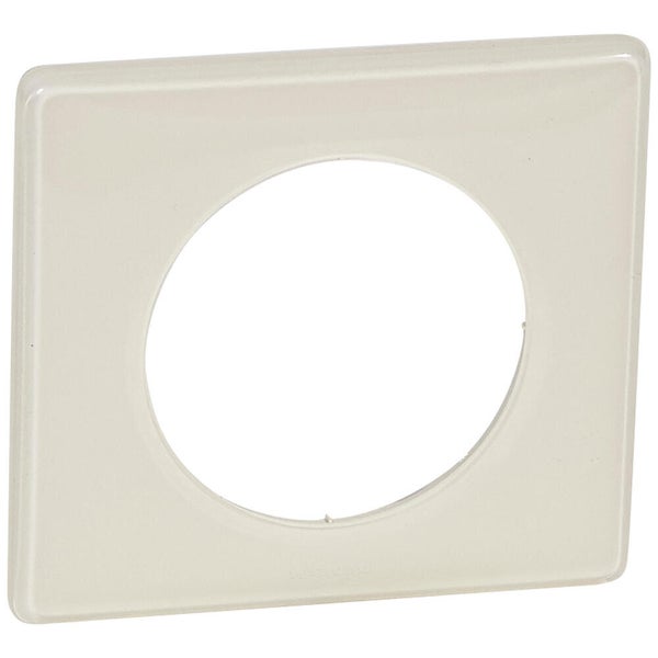 Plaque Simple Celiane, Legrand Ivoire
