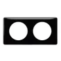 Plaque Double Celiane, Legrand Noir