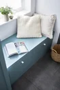 Carrelage Sol Et Mur Forte Effet Pierre Gris Moyen Quartzite L.30 X L.60.4 Cm