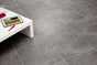 Carrelage Sol Et Mur Forte Effet Béton Anthracite Alma L.45 X L.45 Cm