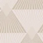 Papier Peint Intissé Art Deco Pailleté Beige