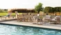 Chaise de jardin NATERIAL Solaris en bois marron