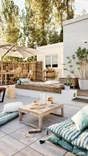 Chaise de jardin NATERIAL Solaris en bois marron