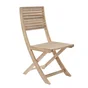 Chaise de jardin NATERIAL Solaris en bois marron