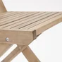 Chaise de jardin NATERIAL Solaris en bois marron