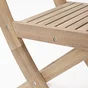 Chaise de jardin NATERIAL Solaris en bois marron