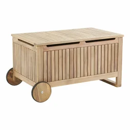 Coffre de jardin Solis NATERIAL marron, 118 litres