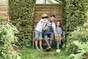 Banc de jardin NATERIAL Solis en bois naturel