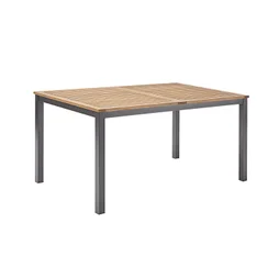 Table de jardin NATERIAL Oris rectangulaire eucalyptus, 6 personnes