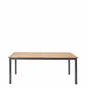 Table de jardin NATERIAL Oris rectangulaire, 6 à 8 personnes