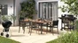 Fauteuil de jardin NATERIAL Oris en aluminium gris