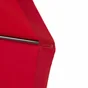 Parasol pied central NATERIAL Sinae rouge rond, L.252 x l.252 cm