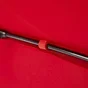 Parasol pied central NATERIAL Sinae rouge rond, L.252 x l.252 cm