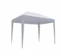 Tente Basic acier blanc, 5.6 m²