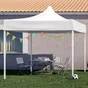 Tente NATERIAL Bora acier blanc, 8.8 m²