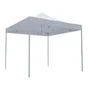 Tente NATERIAL Bora acier blanc, 8.8 m²