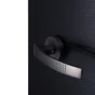 2 poignée sur rosace Louna canon de fusil gris mat INSPIRE, aluminium sans trou