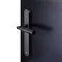 2 poignées de porte Eden sans trou INSPIRE, zamak entraxe 195 mm