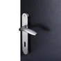 2 poignées de porte Agathe trou de clé INSPIRE, zamak entraxe 165 mm