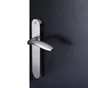 2 poignées de porte Agathe sans trou INSPIRE, zamak entraxe 165 mm