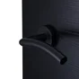 2 poignées sur rosace Margaud INSPIRE, inox mat inoxydable noir mat