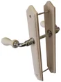 2 Poignées De Porte Bois Sans Trou, Bois Entraxe 195 Mm