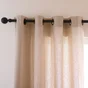 Rideau tamisant, Metis naturel l.135 x H.260 cm