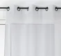 Voilage Tamisant, Micao Blanc L.145 X H.240 Cm
