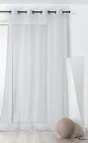 Voilage Tamisant, Micao Blanc L.145 X H.240 Cm